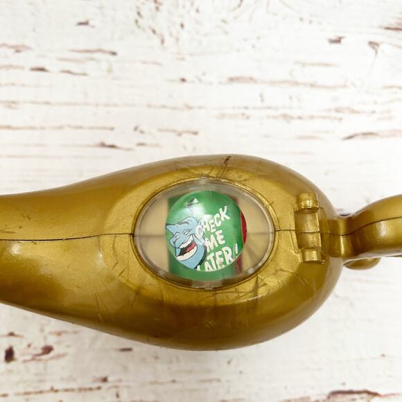 DISNEY Vintage 1992 Aladdin Magic Eight Ball Genie Lamp - Picture 4 of 7